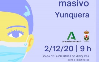 cribado masivo Yunquera coronavirus covid