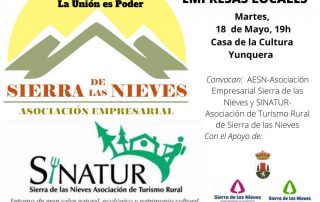 Reunion de empresas locales Yunquera
