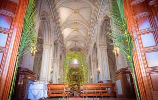 Corpus Christi Yunquera - Iglesia Nuestra Señora de la Encarnación vista panoramica