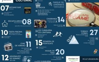 Agenda Cultural Agosto - Actividades culturales agosto 2021