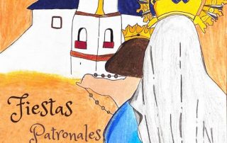 Cartel que anuncia las fiestas patronales de Yunquera del año 2021