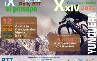 ciclismo de escuelas Rally-btt-el-pinsapo-2022