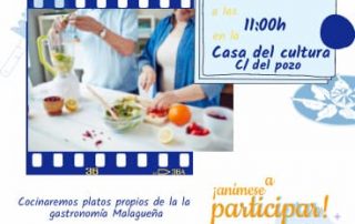 Taller saludable de cocina mediterránea en Yunquera