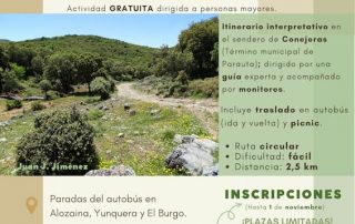 Ruta de senderismo a Conejeras - Senderos saludables