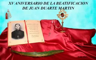 Cartel Misa XV Aniversario Juan Duarte