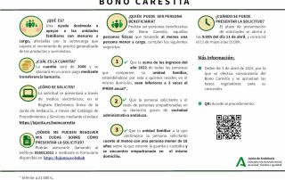 Infografia Bono carestía junta de andalucia