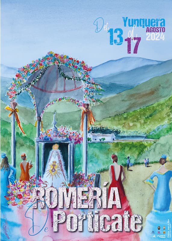Cartel y Programación Romería de Porticate 2024