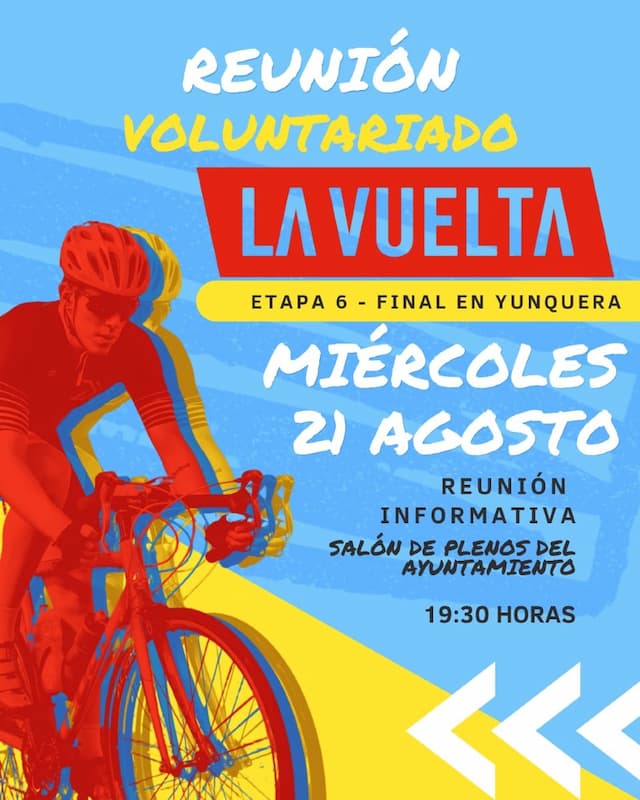 Reunión de voluntarios de La Vuelta