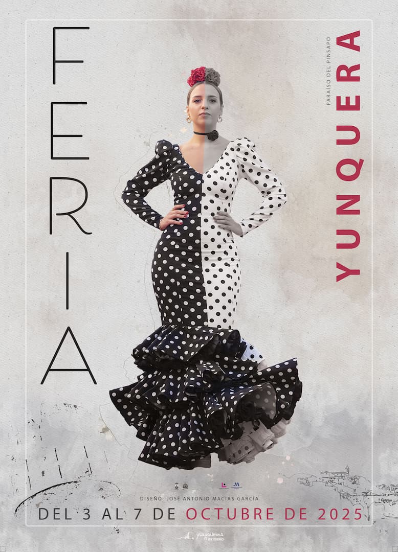 Cartel de la Feria de Octubre 2025 Yunquera