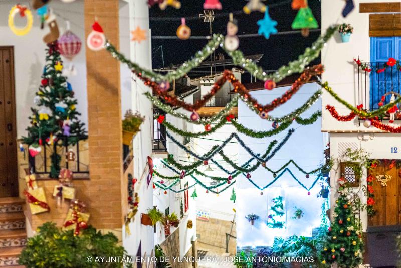 Rincón Navideño Yunquera 2025 - Calle Doctor Jiménez 1