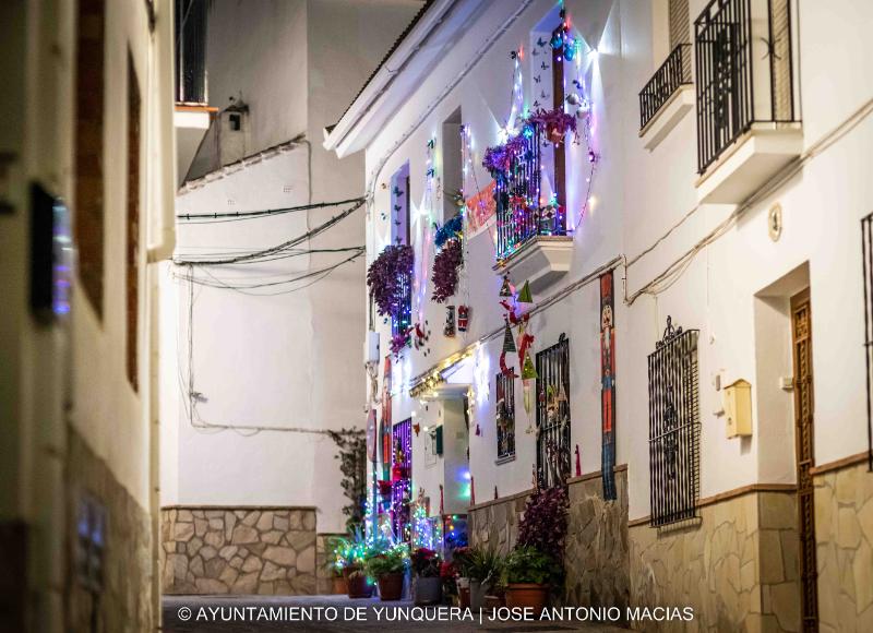 Rincón Navideño Yunquera 2025 - Calle San Sebastian