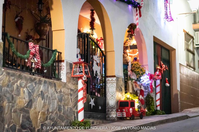 Rincón Navideño Yunquera 2025 - Calle Cádiz