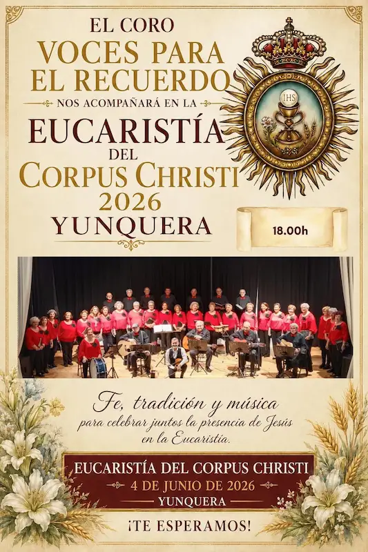 Corpus Christi 2026 Yunquera - Voces para el recuerdo - coro