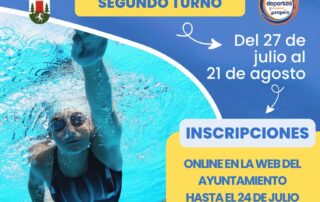 Campaña de natación yunquera 2026 - agosto