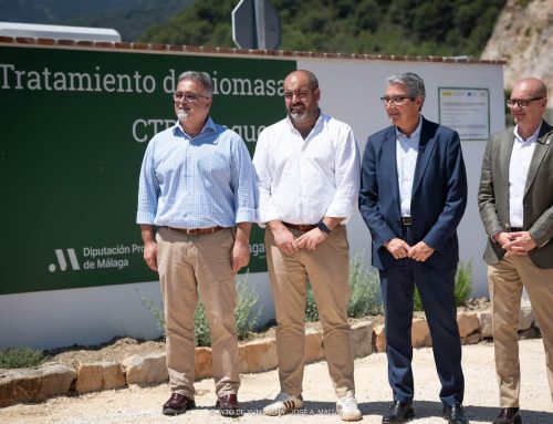 Del monte a la energía: Yunquera estrena su Centro de Biomasa