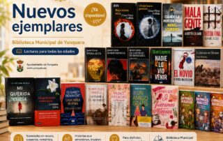 42 nuevos libros en el catalogo de la biblioteca municipal de Yunquera 2026